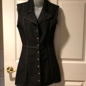 Vintage 1990’s Dress Sleeveless Denim Skater S